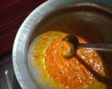 A picture of step 5 of Puri bhaji.