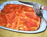 Foto del paso 8 de la receta: Lasaña con ricota, jamón, mozzarella y hongos
