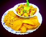 A picture of step 5 of Sweet potato chaat.