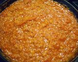 A picture of step 2 of Golden Crab Sauce with Tagliatelle.
