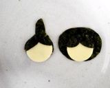 A picture of step 3 of Empress & Emperor for Girls' Day Bento.