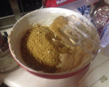 A picture of step 3 of Nutter Butter Pie.