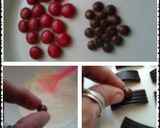 A picture of step 5 of Ladybirds Spider Pretzels.