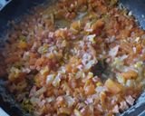 Foto del paso 2 de la receta: Frijoles🍚caseros🍱con papa y salchichón🍛🥓🍲