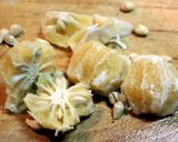 A picture of step 4 of How to Preserve Yuzu: Frozen Peels, Yuzu Ponzu Sauce, and Yuzu Tea.