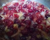 A picture of step 1 of Cranberry orange chutney (for chicken).