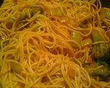 Golden noodles with bits of Emeralds recipe step 7 photo