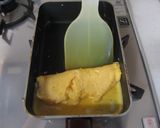 A picture of step 3 of Mom's Tamagoyaki Japanese Omelettes.