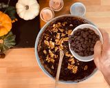 Foto del passaggio 2 della ricetta Brownie al Burro di Arachidi e Zucca... senza farina!