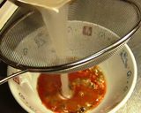 A picture of step 3 of Dan Dan Noodles.