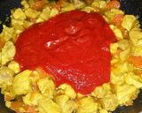 Foto del paso 6 de la receta: Carne de cerdo 🐷 con tomate🍅🍅 a mi manera