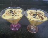 A picture of step 4 of Banana mango smoothie.