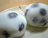 A picture of step 7 of Shio-Daifuku (Salt and Bean Mochi Dumplings).