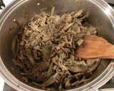 A picture of step 6 of A Taste of Mom's Cooking: Udon or Soba with Meat.
