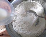 Foto langkah ke 2 dari resep Roti autolisis tanpa telur.