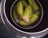 A picture of step 1 of Nendran banana stuffed paratha.