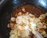 A picture of step 4 of Pav bhaji.