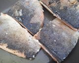 A picture of step 3 of Habatchi Salmon.