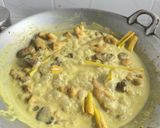 Gambar langkah 4 resipi Rendang Kacang Panjang & Hati Pedal Ayam.