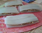 Foto del paso 6 de la receta: Tapaditos de tallos de acelga rellenos