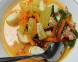 Foto langkah ke 8 dari resep Lontong Kuah (Aceh).
