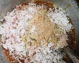 A picture of step 1 of Coconut Jaggery Poli.