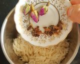 A picture of step 1 of Gulabi Kheer.