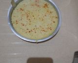 A picture of step 5 of Yellow dhokla.