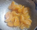 A picture of step 3 of Orange Halwa.
