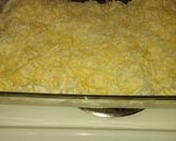 A picture of step 6 of Cheesy green chile chicken enchiladas.