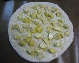 A picture of step 6 of Autumn Pizza with Chestnut, Walnut, and Cream Cheese Pizza.