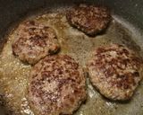 A picture of step 2 of Pork and beef cheese burger alla Fluffy.