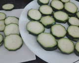 Foto del paso 1 de la receta: Calabacín con queso de cabra