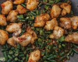 Foto langkah ke 3 dari resep Ayam Pop dan Kacang Panjang Balado #635.