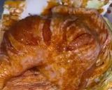 A picture of step 3 of Grilled Chicken Leg on Cabbage.