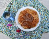 Foto del paso 3 de la receta: Waffles de café y dulce de leche😛