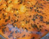 A picture of step 8 of Rajasthani gatte ki sabji.