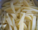 A picture of step 3 of Potato French fries.