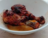 झटपट चिकन लेग तंदुरी (chicken leg tandoori recipe in marathi) रेसिपी स्टेप 4 फोटो 