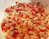 Foto del paso 2 de la receta: One-pot pasta. Foratti con jamón y champiñones