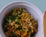 Foto langkah ke 7 dari resep Tumis buncis telur orak-arik.