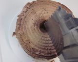 A picture of step 12 of Chocolate Chiffon Cake Bûche de Noël.