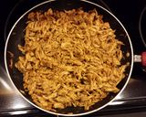 A picture of step 3 of JRs twiced baked chipotle chicken tacos.