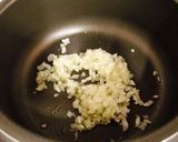 A picture of step 2 of Braised Lentils.