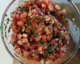 A picture of step 5 of Bruschetta.