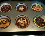Foto del paso 9 de la receta: Muffins marmolados de chocolate blanco y negro