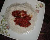 A picture of step 3 of Rice and fish stew.