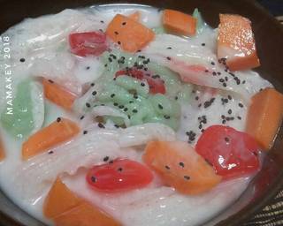 Es teler cendol kelapa kw homemade - Step 3