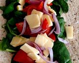 A picture of step 3 of My Southern fried Chicken Wrap 😃.