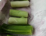 Foto del paso 3 de la receta: Rollitos de puerro con jamón y queso al horno